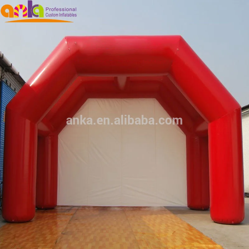 Outdoor advertising product tent type custom made car cover inflatable sheds
