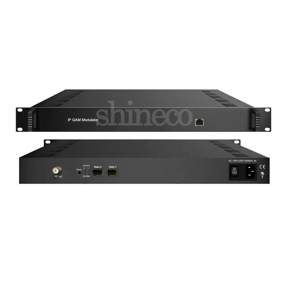 16 or 32 or 64 or 96 IP QAM Modulator
