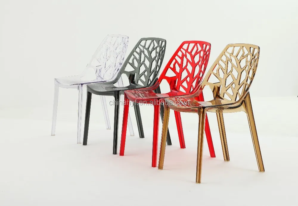 
Modern Design Plastic Crystal Chair Acrylic Chair Outdoor ChairPC-107A 