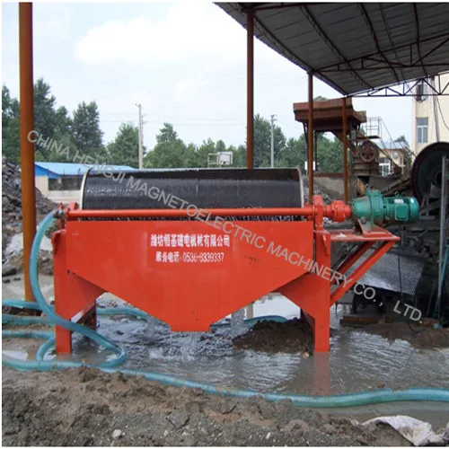 
CTS Downstream wet magnetic drum separator 