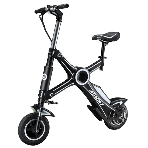 ASKMY X1 полный подвесной велосипед, складные электрические мотоциклы
