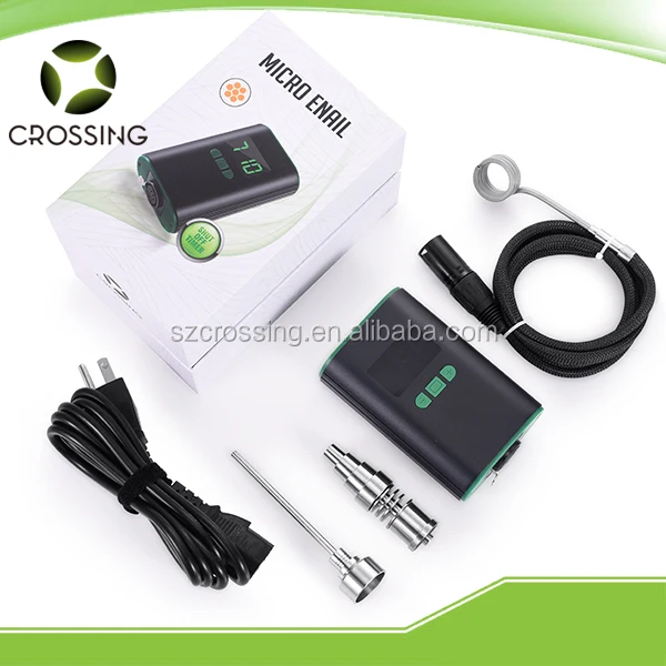 
Wholesale crossing newest wireless battery powered enail for smoking pipe 