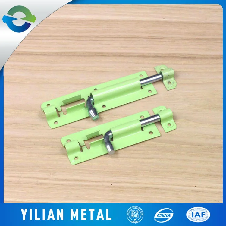 F type iron Tower bolt shed interior door latch