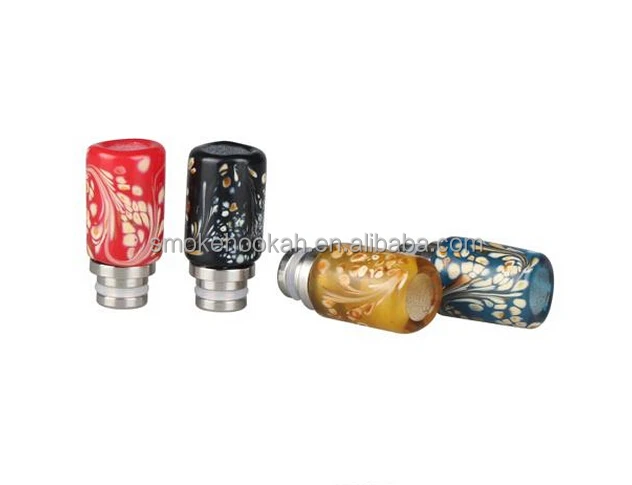 Luxury Glass art Drip Tips, Colorful Wide Bore Drip Tip Mouthpiece For e cigarette
