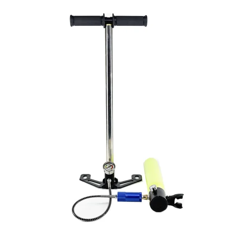 (Whole Set )Mini Diving Oxygen Cylinder High Pressure Air Pump Scuba Tank Refill Adapter Set