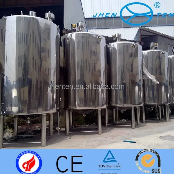 Stainless Steel food grade 15 cube 100~30000L water tank