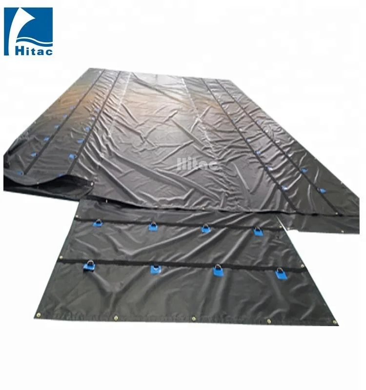 18oz heavy duty customized size truck tarpaulin lumber tarps steel tarps