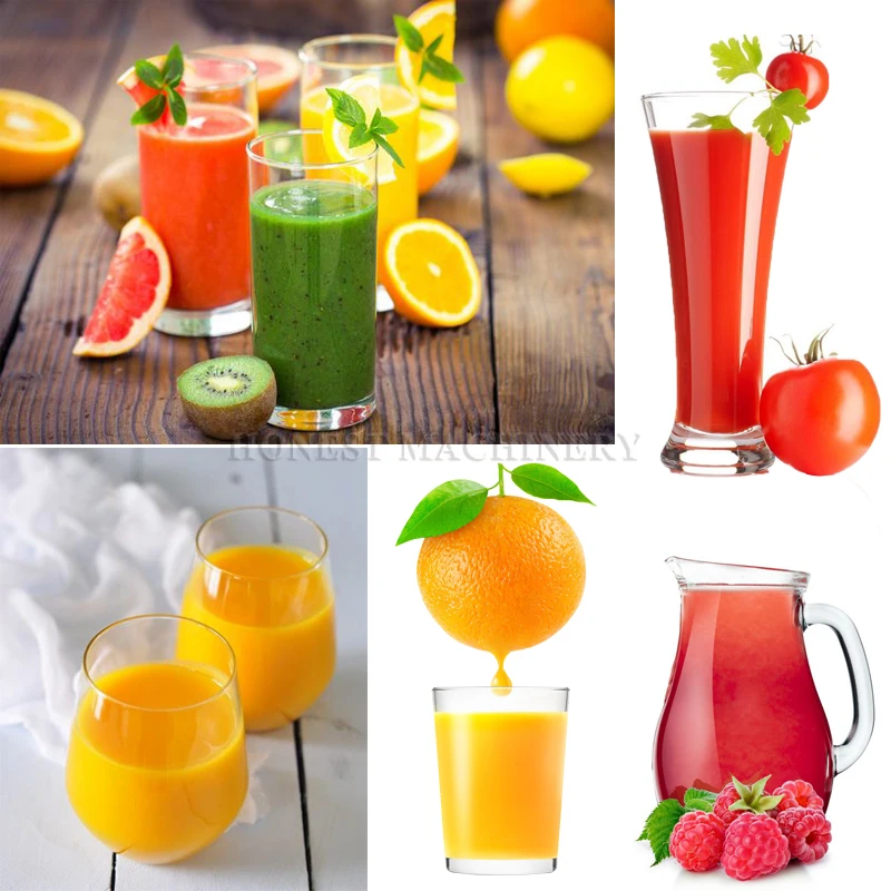 Industrial Fruit Juice Extractor  Machine / Commercial Fruit Juice Making Machine / Cold Press Juicer