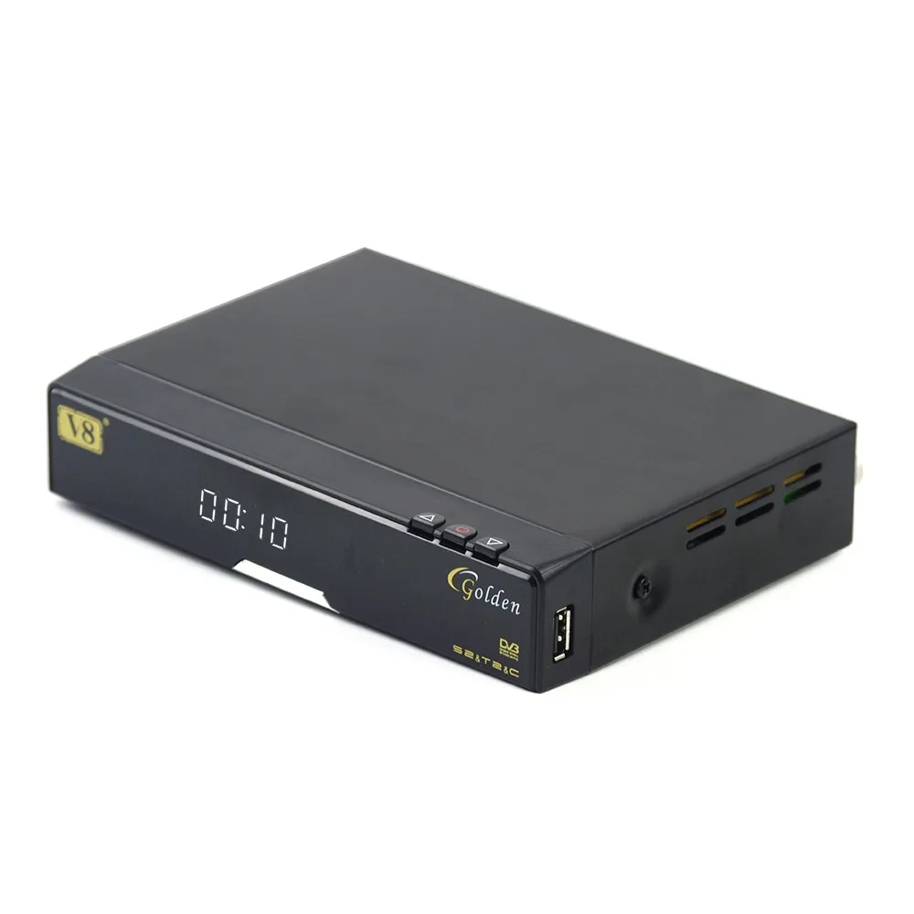 
openbox v8 goldendvb-s2+c+t2 iptv satellite receiver v8 Golden combo Satellite receiver 