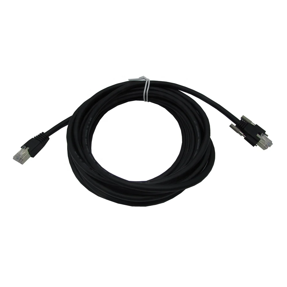 gige camera power cable with rj45 gigabit ethernet port