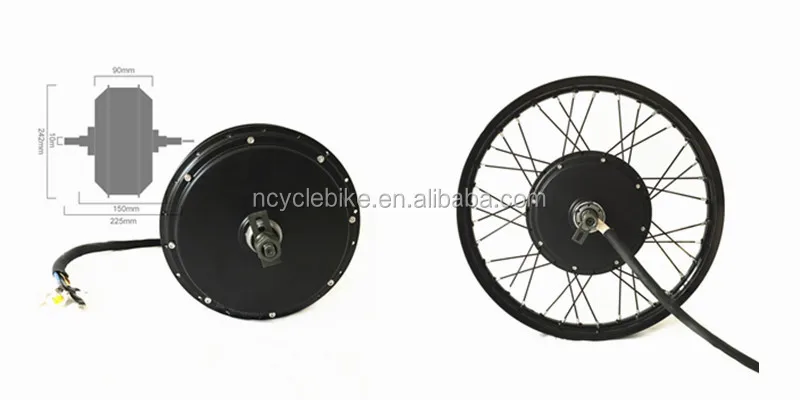 5000W ebike ! High speed full suspension electric bike hub motor 5000W for ebike