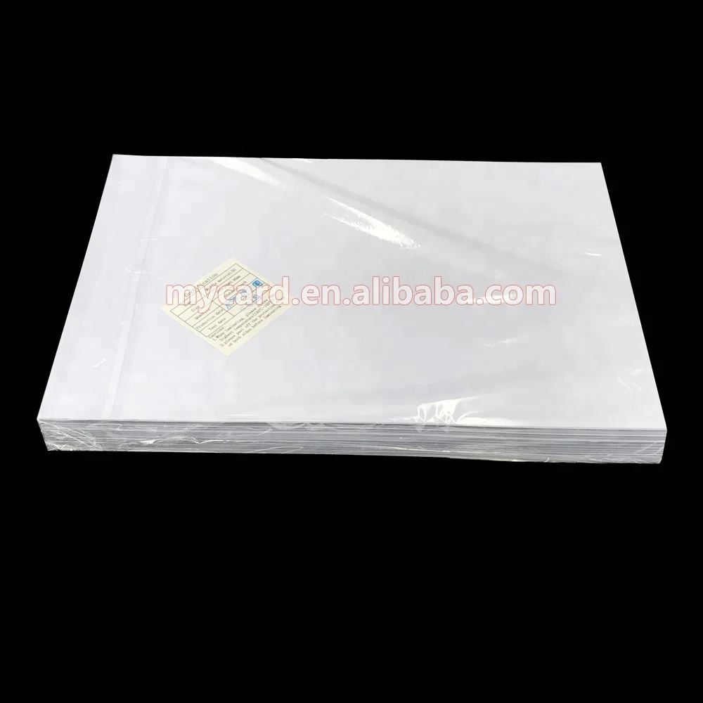 A4 Size 200x300mm Inkjet Printing Dragon PVC Card Sheet for ID Card