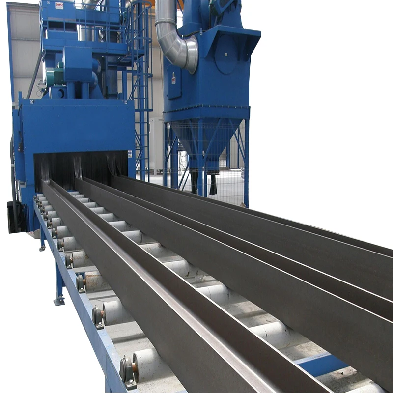 Стальная пластина профильная труба стальная угловая дробеструйная машина для покраски