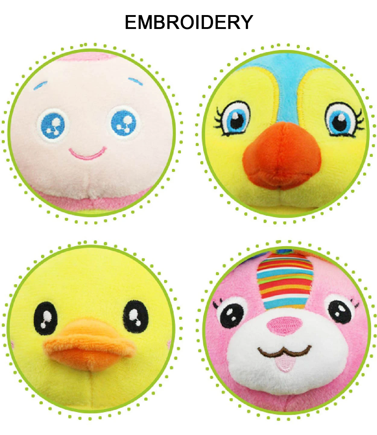 
infant stroller toys washable squeaker car toys, kids hanging toy for crib with rattle ring, mirror for self discovery, teethers 