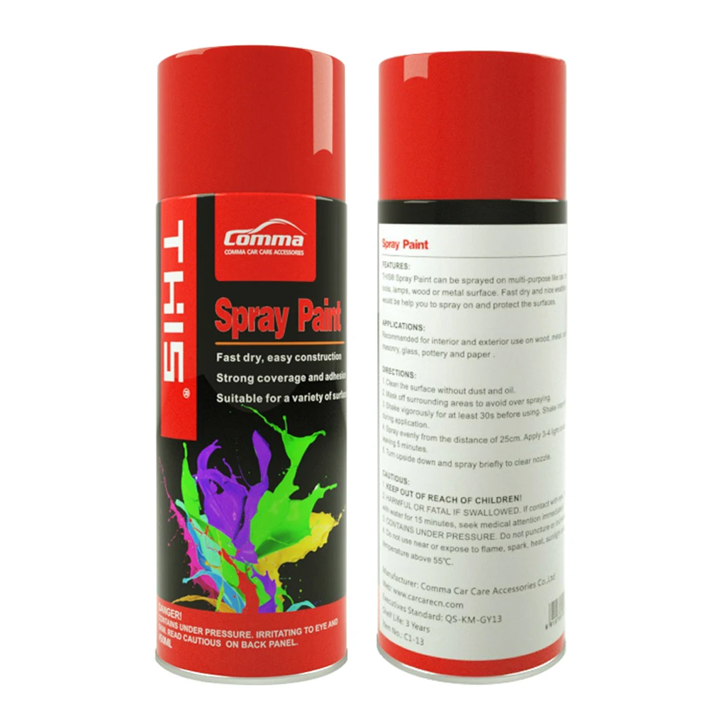 Aerosol auto epoxy glow in the dark oil multi color water based wall car protect film acrylic  glow in dark spray