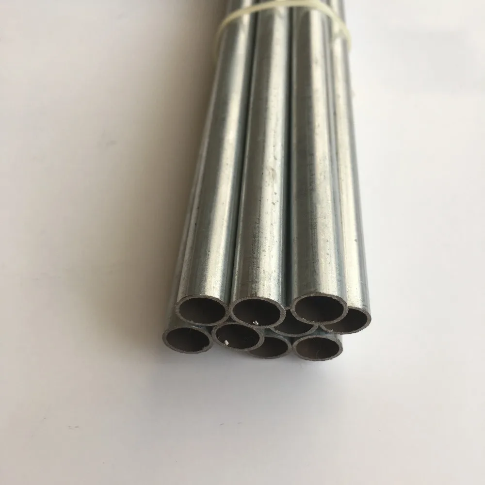 White Zinc Plated Double Wall Welded Brake Pipe