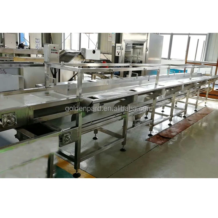 Commercial canned tuna sardine fish processing production line