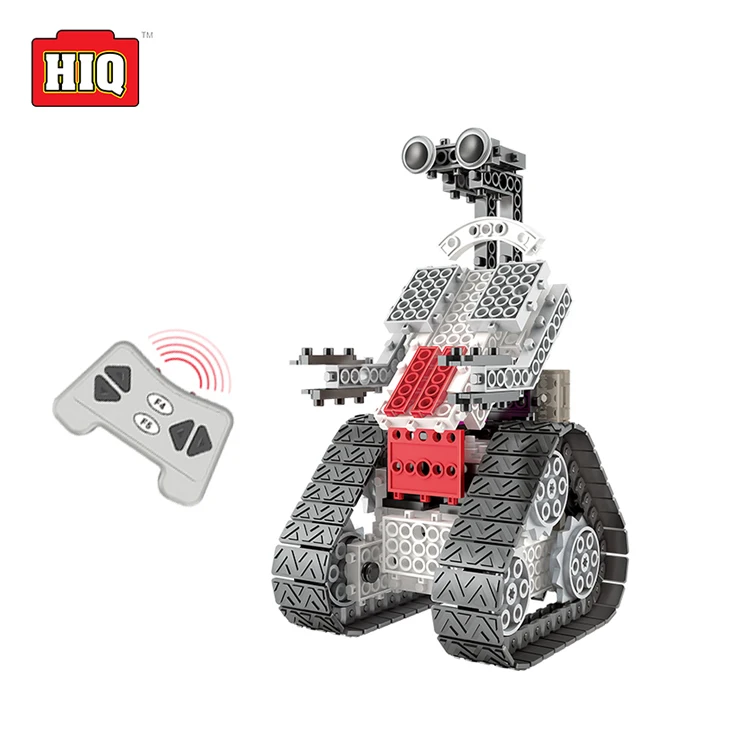 2019 Newest kids toys funny diy toy building block rc robot bricks set