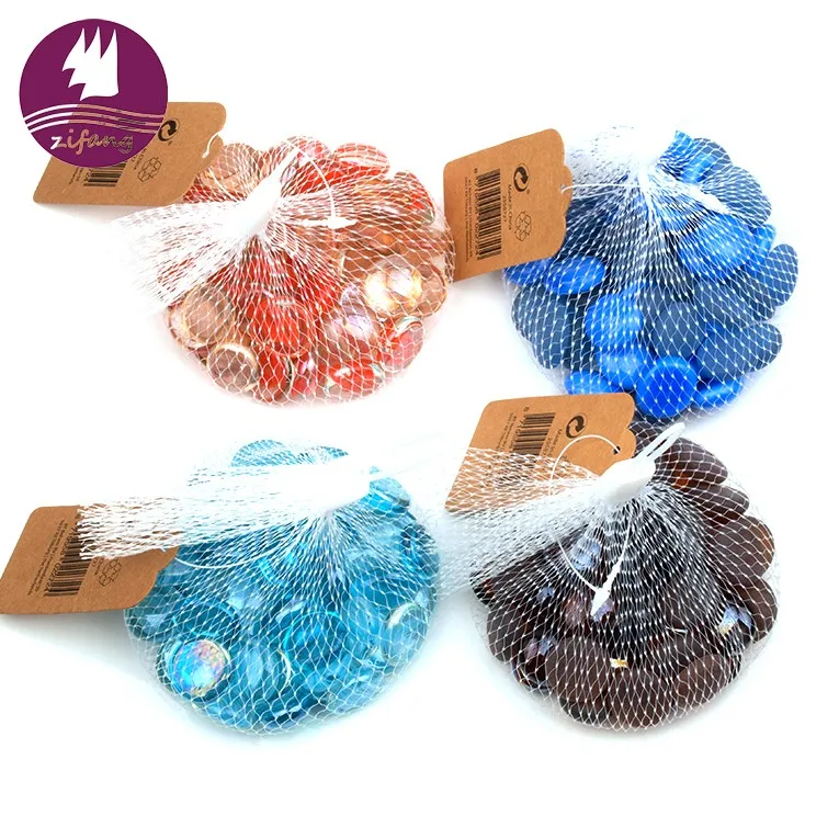 Artificial Glass Pebbles For Sale Aquarium Cobble Stone