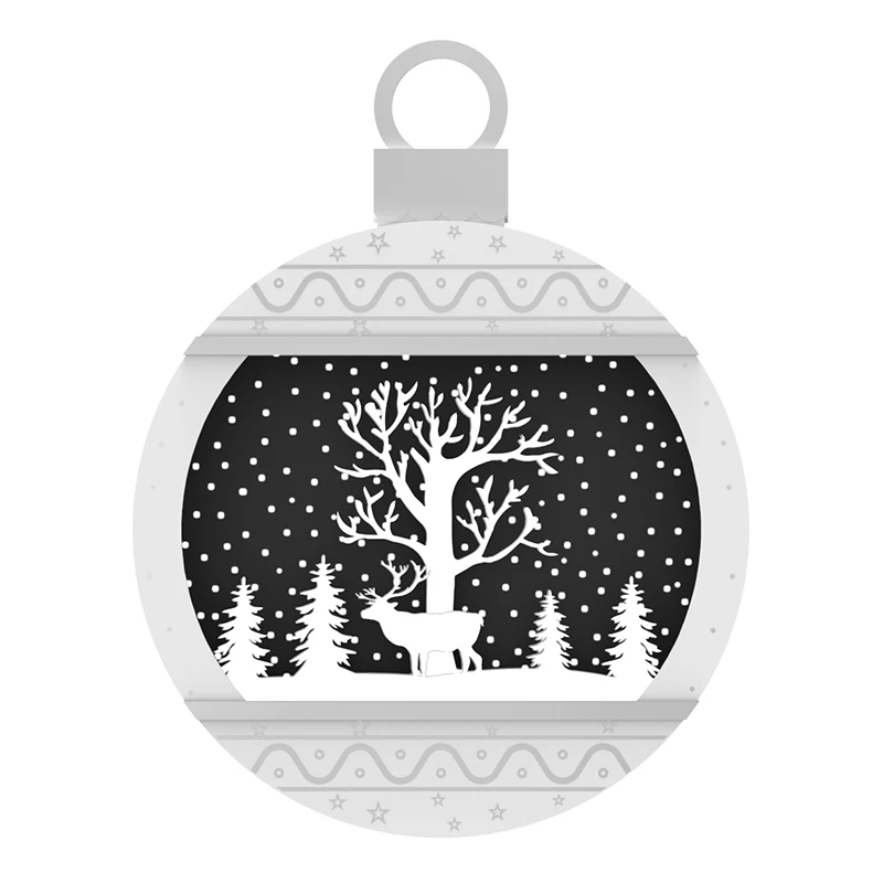 
Christmas decoration balls hanging ball christmas decoration snow globe souvenir 