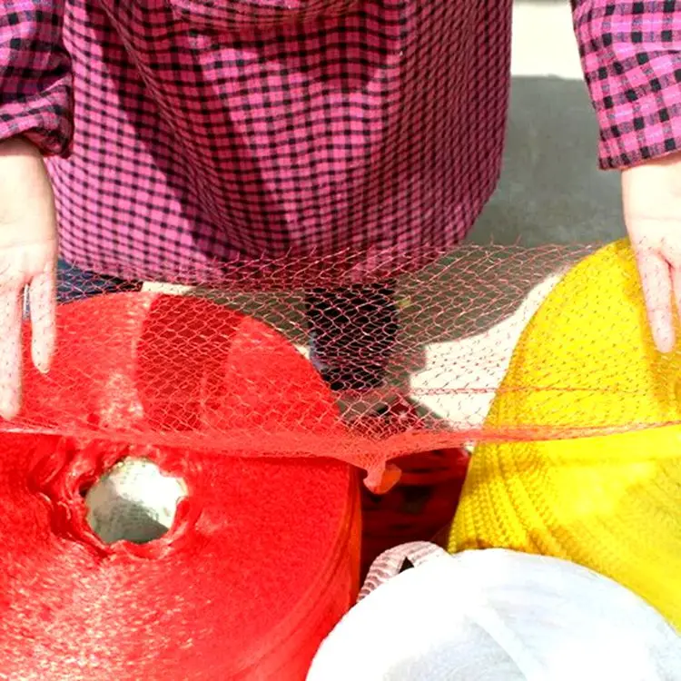 
High Quality Mesh Knitted Sleeve Net For Pack Eggs And Fruit Vegetable 