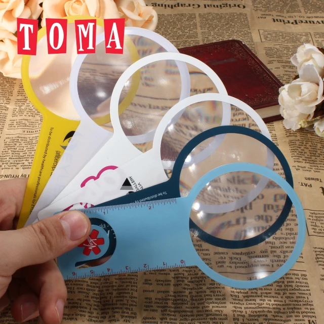 Professional Name Card Magnifying Glass Ruler