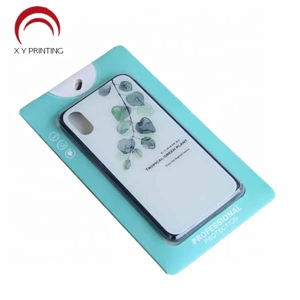 
Factory Custom Wholesale Paper Box Phone Mobile Case Cell Box PVC Packaging 