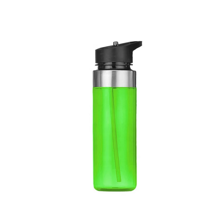 550ml bpa free Promotional tritan Flip suction nozzle sport plastic water bottle