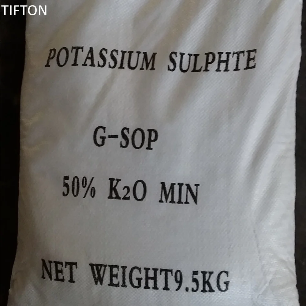 100% water soluble price powder potassium sulphate fertilizer