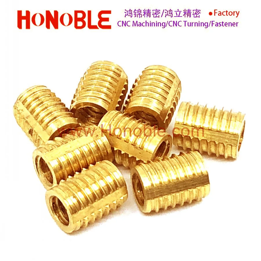 
Trisert Inserts, Brass Self-tapping Inserts 