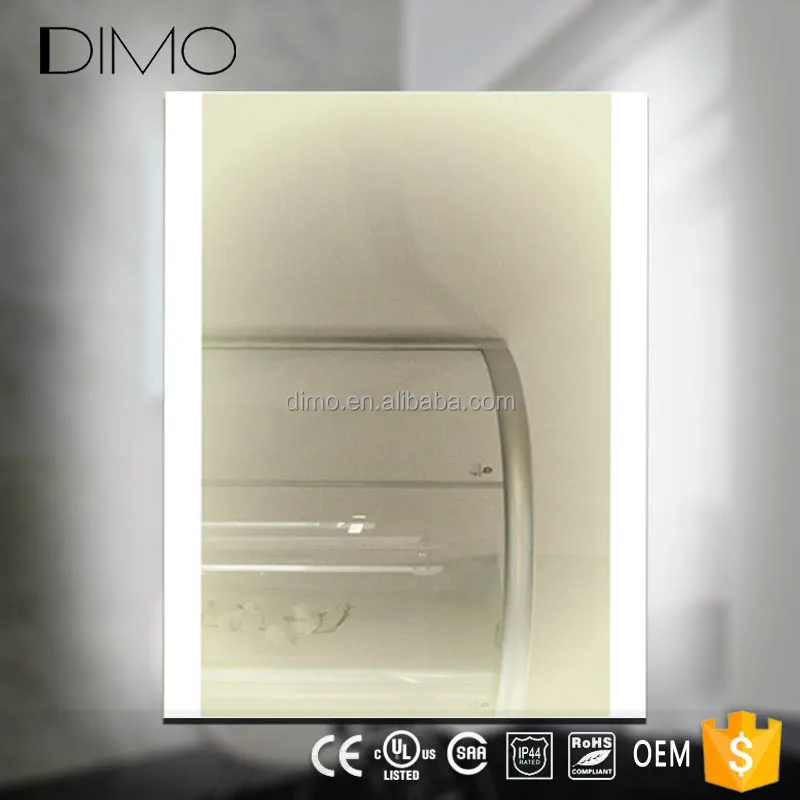 Hotel проект 3000 К 6000 К ce IP44 UL с подсветкой стекла LED зеркало в ванной