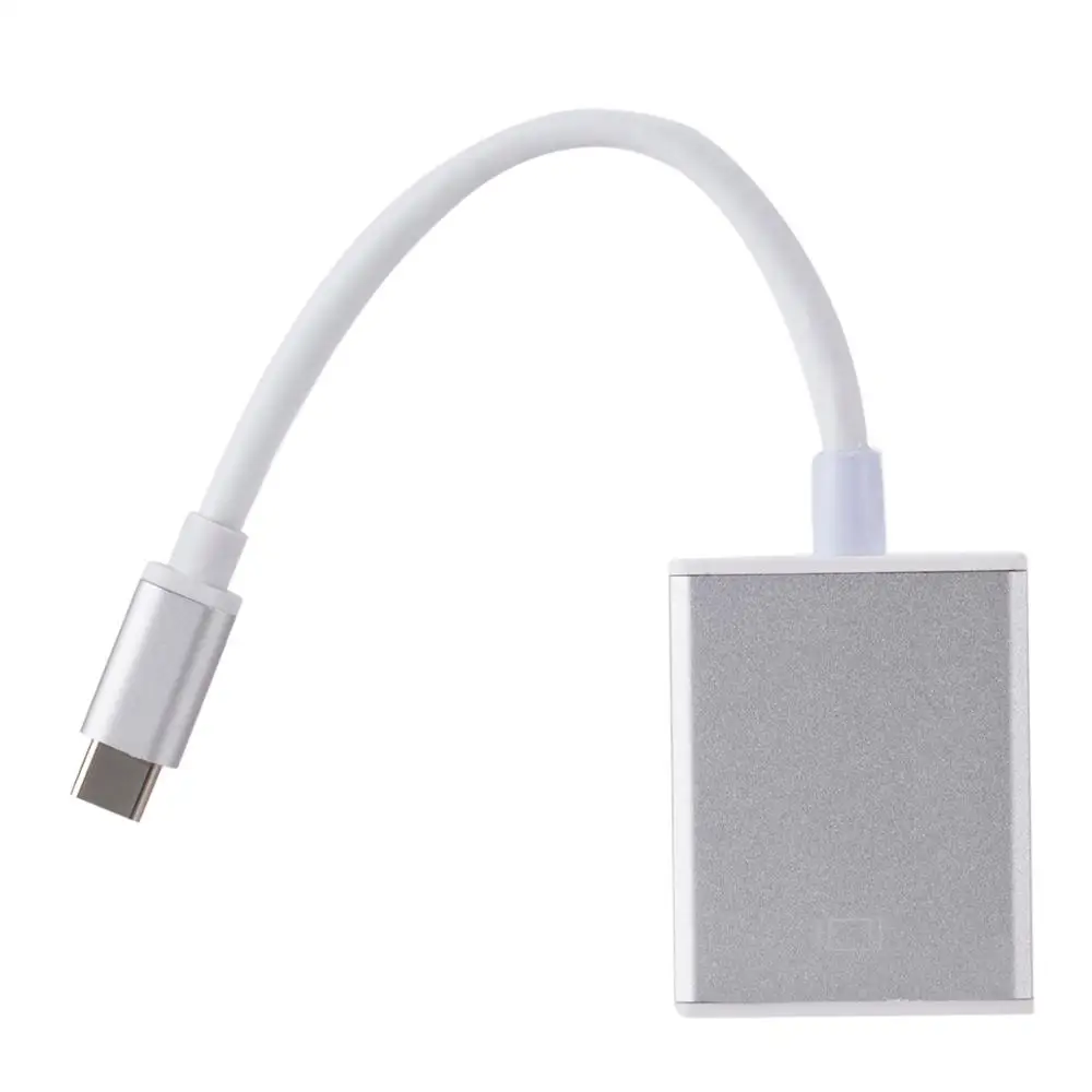 USB 3.1 Type C to HDMI  Adapter 1080P USB-C HDTV Adapter Cable for Macbook