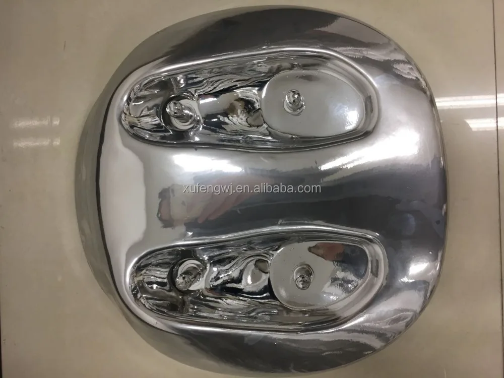 Wholesale headless handless big busty big hips half body chrome silver female mannequins