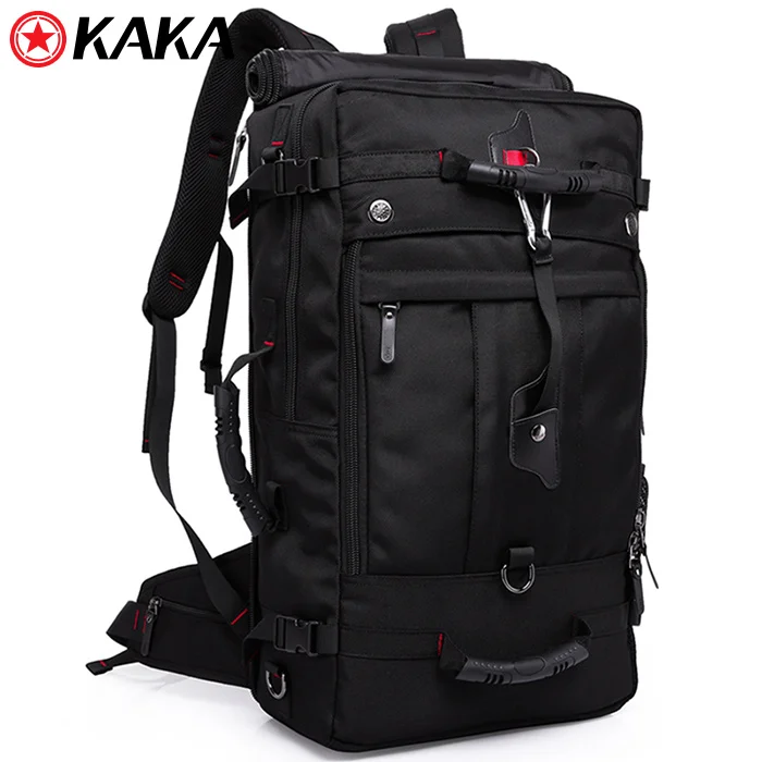 Factory hot sale mountain large capacity 3 ways outdoor sport custom travelling waterproof hiking laptop backpack