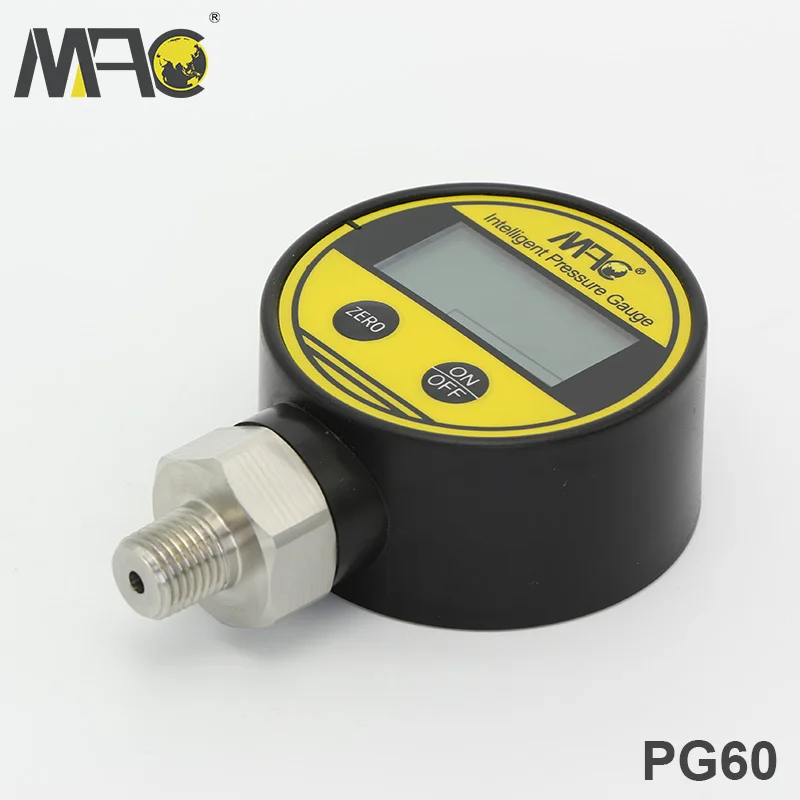 Macsensor transmitter Pure Oxygen Gas Digital Pressure Gauge