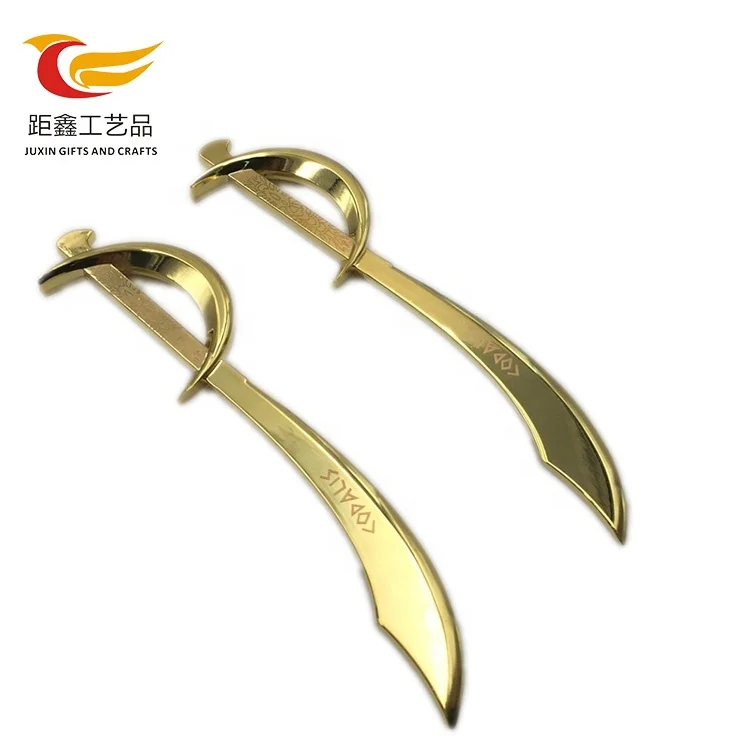 
Factory direct custom logo metal antique letter opener 