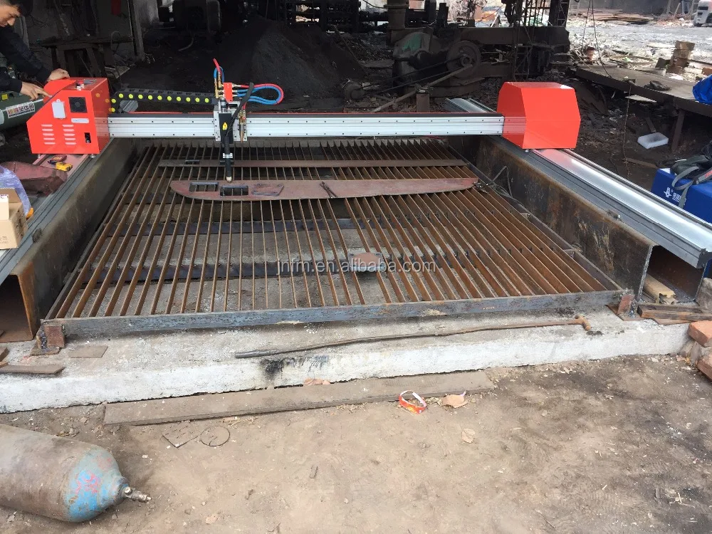 Jinan China CNC Flame and Plasma Metal Cutting Machine For Steel And Stainless