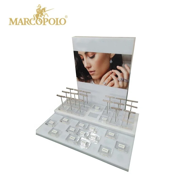 Fast delivery pmma jewelry display holder for Chain Store