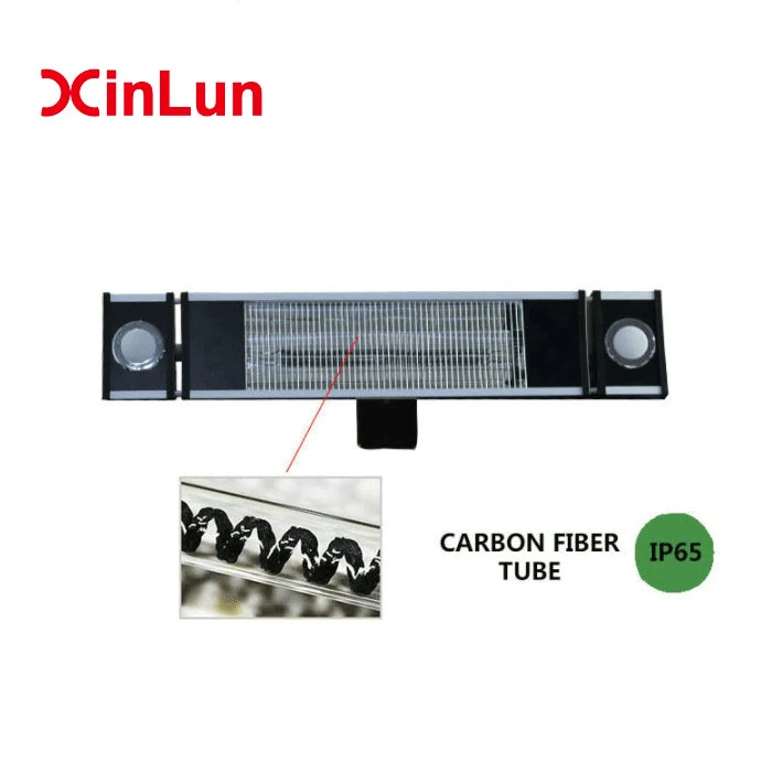 Waterproof carbon fiber wall mounted outdoor electric infrared heater
