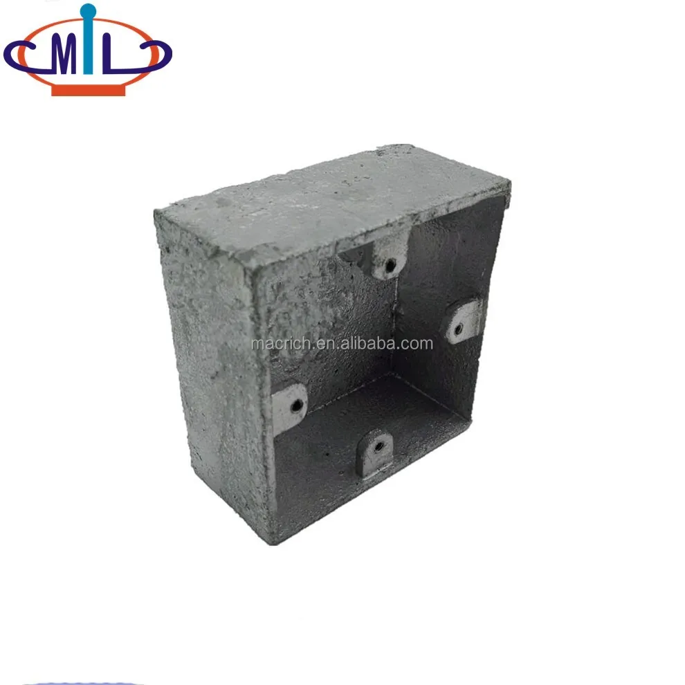 BS 50086 Cast Iron Electrical Switch Socket box