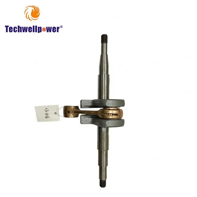 used gasoline engine chainsaw assey spare parts crankshaft