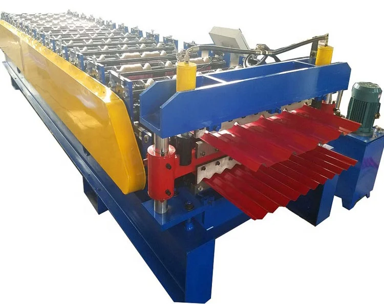 
Aluminum Roofing Sheet Roll Forming Machine Double Layer Metal Tile Making Machine In China 