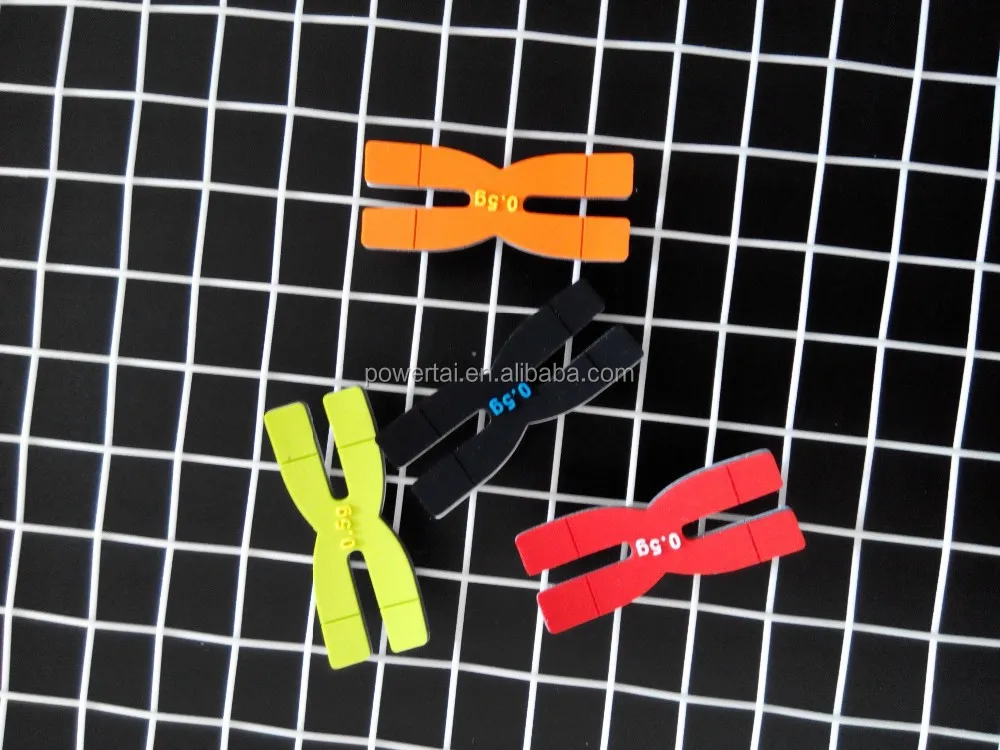 Ракетка для бадминтона, силиконовый стабилизатор веса, 3 г, 0,5 г