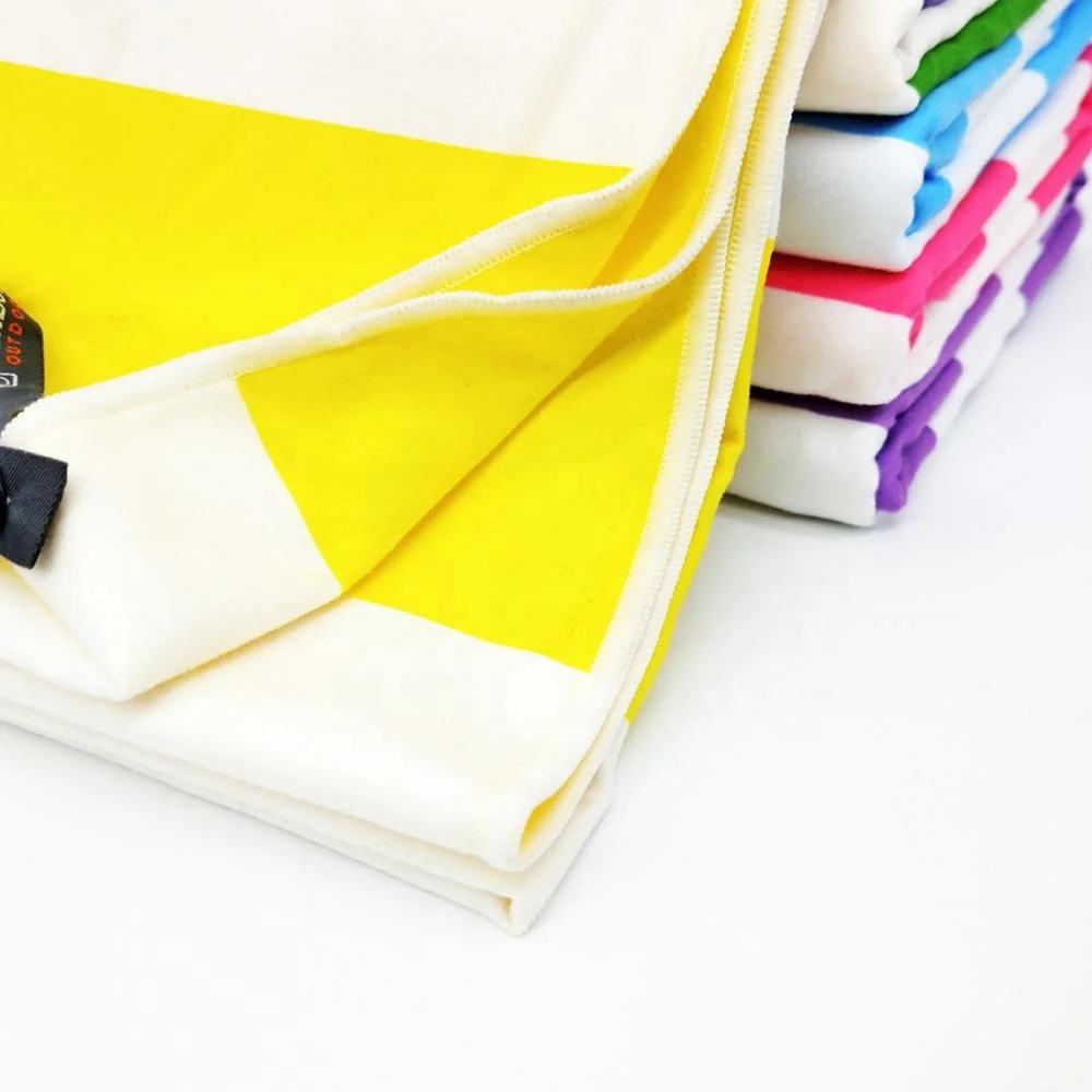 free sample custom low MOQ print anti sand free microfiber beach towel