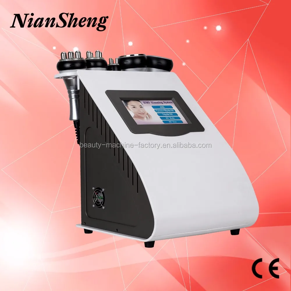 Multi РФ красота тела Кавитации Tripolar Rf лицо удаления жира машина