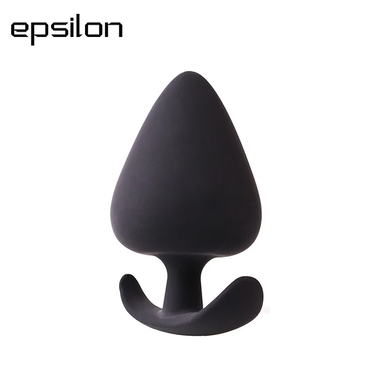 Full silicone anal butt plug sex product