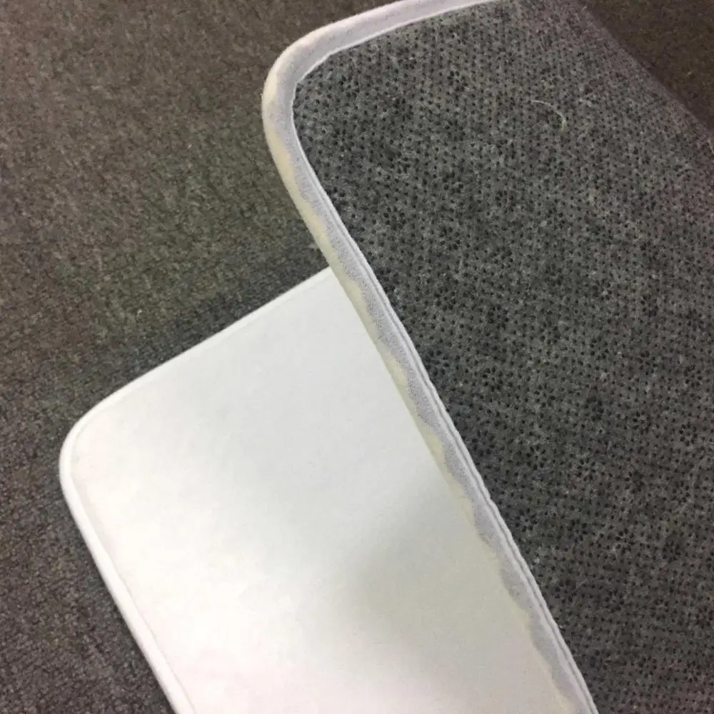 Heat Press Dye Sublimation Digital Printing White Mats Blank Polyester Rugs