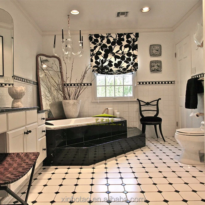 
Light White Octagonal floor porcelain mosaic tile 