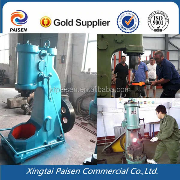 25kg/ 40kg/65kg/75kg/150kg air pneumatic hammer wrought iron machine
