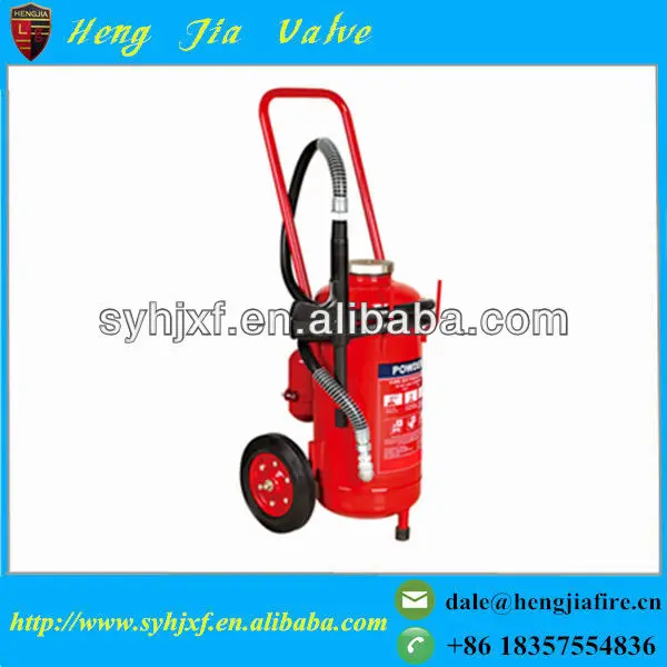 Огнетушители сухого порошка на колесиках 45 кг